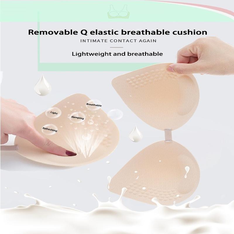 Бюстгальтеры для женщин, бесшовный бюстгальтер больших размеров, женский бюстгальтер пуш-ап из латекса с жилетом с подушечками, сексуальный бюстгальтер с бабочкой и красивой спинкой, женский бюстгальтер