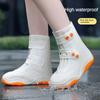 Rain Boots Women's Waterproof Shoe Cover Silicone Outdoor Wear Rainy Day Non-Slip Thickening and Wear-Resistant Children's Boots