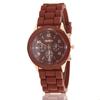 Luxury Watch Women Fashion Geneva Silicone Three Eyes Double Roman Digital Men Leather Quartz Wristwatches Ladies Clock Gift
