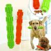 Dog Chew Toy For Aggressive Chewers Dispensing Rubber Teeth Cleaning Toy