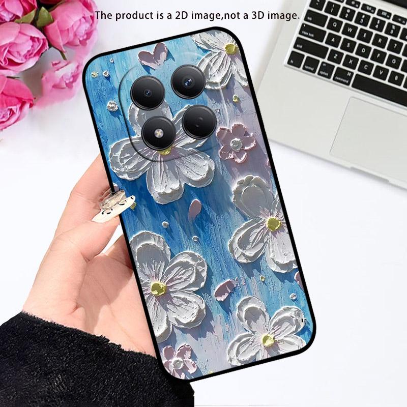 Чехол для телефона для Xiaomi Redmi Note 15 Note15 Pro Plus Pro+ 5G Ударопрочный бампер Мягкая ТПУ крышка Coque Note15Pro Силиконовые Fundas