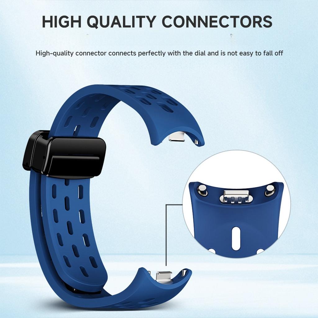 НОВЫЙ ремешок для умных часов Xiaomi Mi Band 9, спортивный силиконовый браслет для Mi Band 8, сменный ремешок для Miband 9/8 NFC, аксессуар