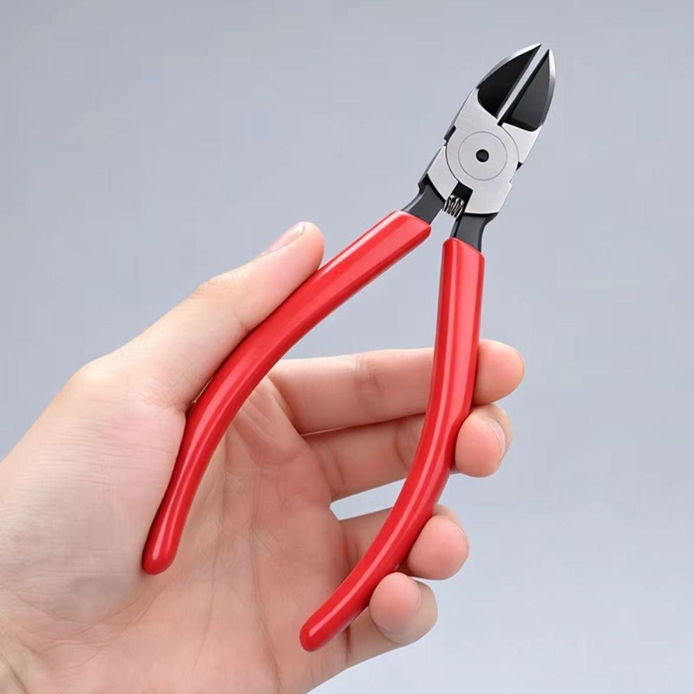 Industrial Grade Flat Nose Pliers Anti-Slip Sprue Pliers Professional Sprue Cutters Jewelry Repair