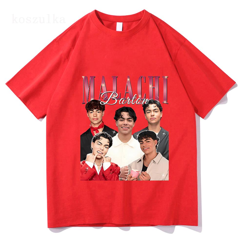 Marcaschi Barton Printed Tshirt suitable for both men and women a fashionable and casual cotton shortsleeved shirt