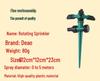 Ground-Mounted 360° Rotating Sprinkler for Lawn, Roof Cooling & Garden Irrigation