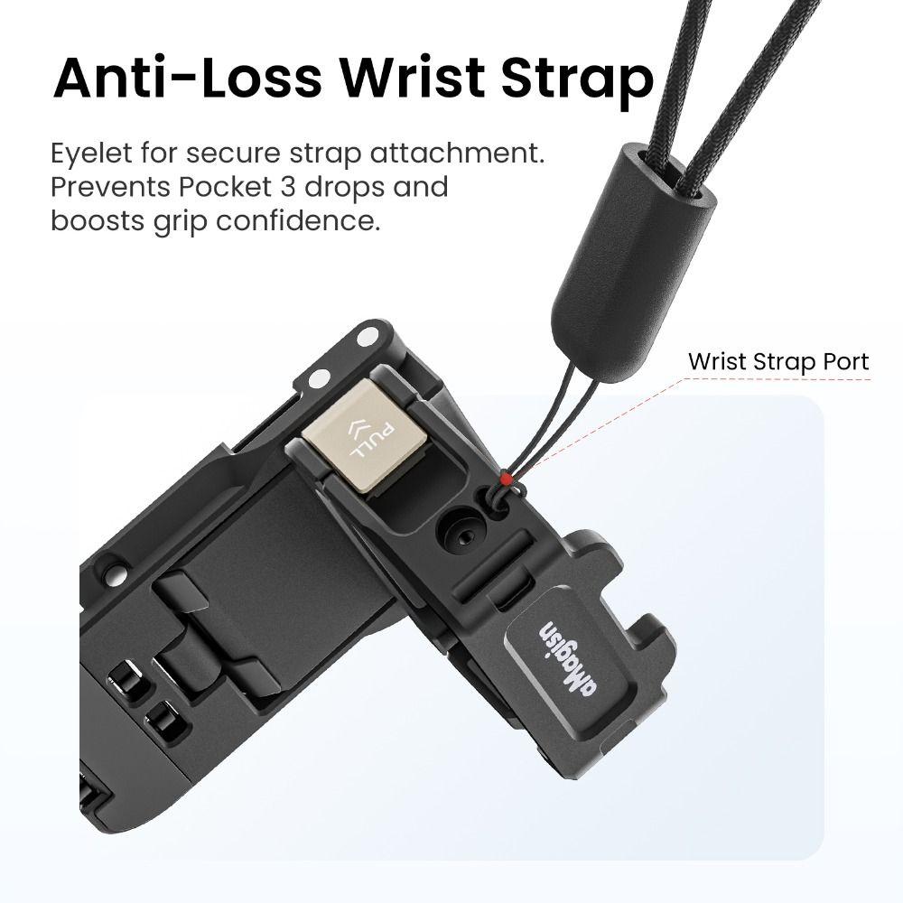 Aluminum Alloy Desktop Base Bracket Extension Frame for DJI Osmo Pocket 3 Action Camera Accessories