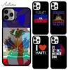 Чехол для телефона с флагом Гаити для iPhone 11 12 13 14 Pro Max mini XR XS SE 2020 6 7 8 Plus Samsung Galaxy S21 S22 shell coque