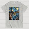 Starry Starry Scream Cotton Casual Cool Loose T-Shirt