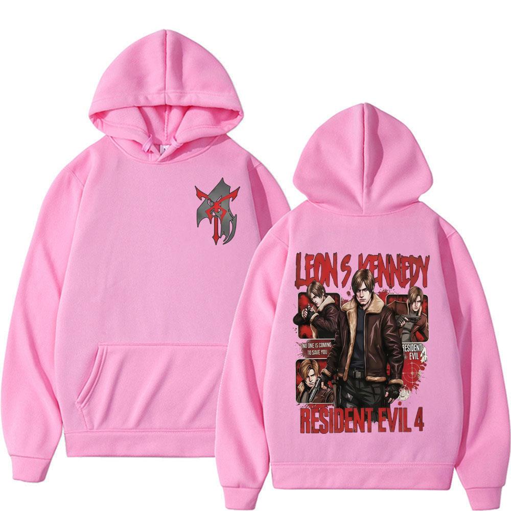 Limited Leon Kennedy Sweatshirts Resident Evil Requiemm Gamer Gift Hoodies Unisex Fashion Harajuku Oversized Hoodie Pullovers