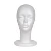 Foam Head Model Hairpieces Display Holder Hat Stand Wig for Mall