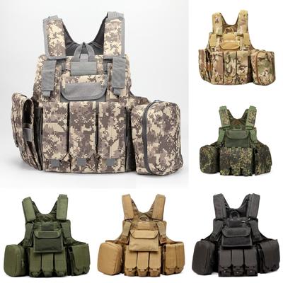 Страйкбольный жилет Molle Плитоноска Жилет Верхняя одежда Охотничий Пейнтбольный жилет