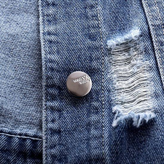 Женский джинсовый жилет без рукавов, свободный лацкан, декор из бисера, однобортный однобортный однотонный винтажный прочный шов в стиле хип-хоп, уличная одежда, женский осенне-весенний жилет