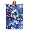 Shadow Milk Cookie Run Kingdom Blankets Flannel All Season  Breathable Warm Throw Blankets for Bedding Bedroom Plush Thin Quilt