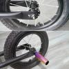 1 шт. Металлический трюковой шип для педали велосипеда MTB BMX, ось 3/8 дюйма, подножка-рычаг, цилиндрический захват, нескользящие шипы для оси, аксессуары для велосипеда
