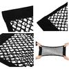 Universal Mesh Cargo Net Storage Net Wall Sticker Organizer Pouch Bag Storage Mesh Net For Car Trunk Storage Add On Organizers For Car Truck (15" X