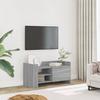 VidaXL TV Stand Sonoma Grey 80x35x40 Cm Engineered Wood, TV Stand, TV Sideboard, Multimedia Cabinet, TV Bench, Hi-fi Cabinet, 848372