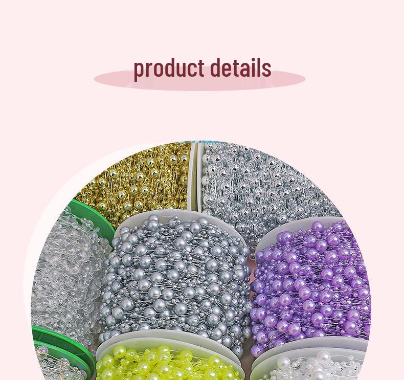 Sky Star Fishing Line Beads & Accessories for DIY: Bouquet Veil Chain, Bow, Flower, Lantern