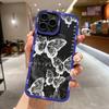 For iPhone Samsung Huawei Honor Xiaomi Redmi OPPO Realme Vivo Phone Case Cartoon Butterfly Pattern Soft Rubber Full Cover Camera Protection Design