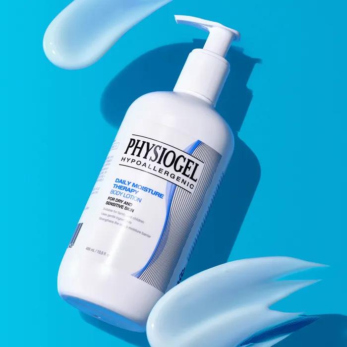 Physiogel _DMT Лосьон для тела 400 мл + DMT Регенерирующий крем 10 мл + Red Soothing AI Glow Up Sun 5 мл