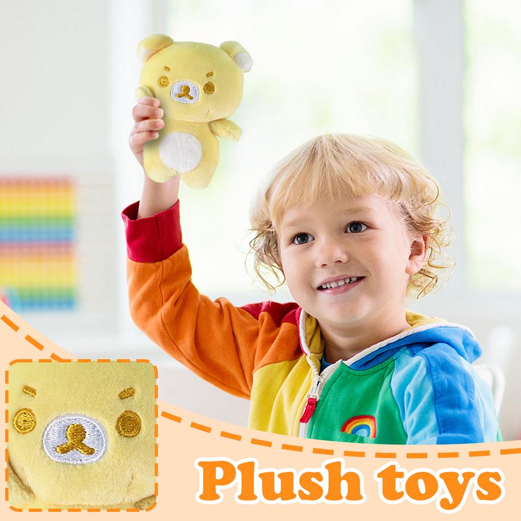 Детская мультяшная плюшевая игрушка-подвеска, украшение для сумки(с этикеткой)