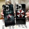 Игровой чехол с покрытием R-Resident-Evil для iPhone 16 17 Pro Max Air 16E 14 15 Plus 12 13 Mini, противоударный чехол с подушкой безопасности