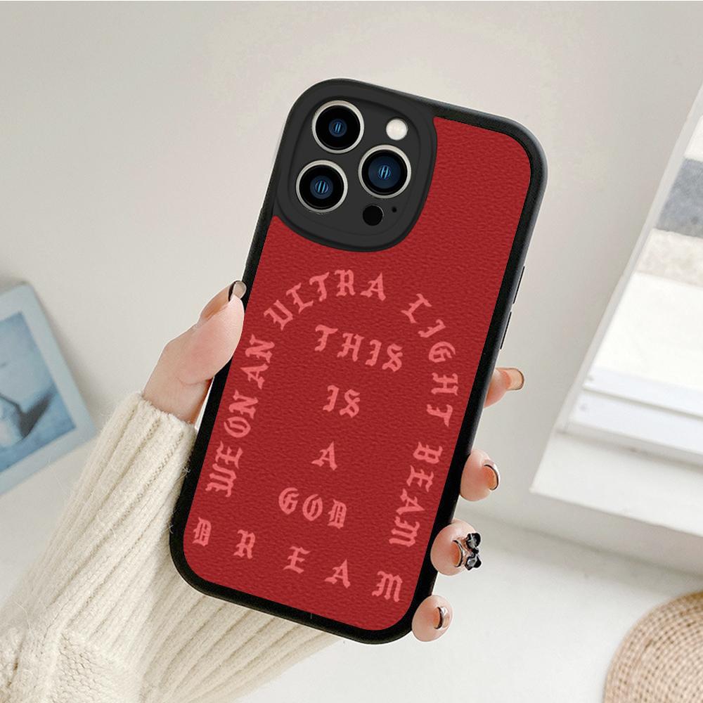 I FEEL LIKE PABLO Rapper Kanye West Phone Case for Iphone 14 13 11 12 Pro MAX 13 12 MiNi 7 8plus Iphone 14 XS XR Lambskin Covers