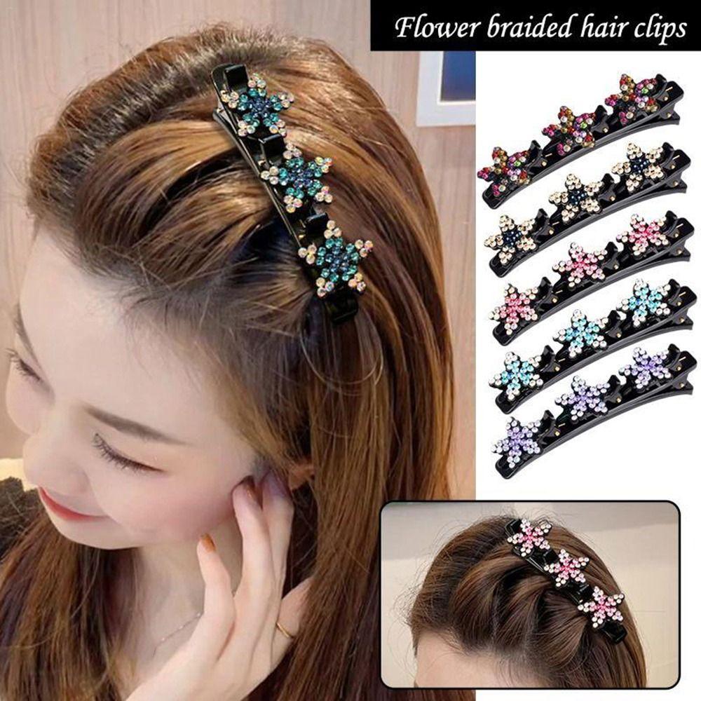 Clip Headdress Headwear For Girl Braided Hair Clip Hair Accessories Hair Barrettes Kid Hairpin