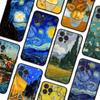 Чехол для телефона Van Gogh Starry Sky Ar для iPhone 8 7 6 6S Plus X SE 2020 XR XS 14 11 12 13 Mini Pro Max мобильный чехол