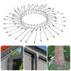 1 Set Downspout Protector Stainless Steel Marten Defence Belt Against Climbing Animals for Outdoor Home