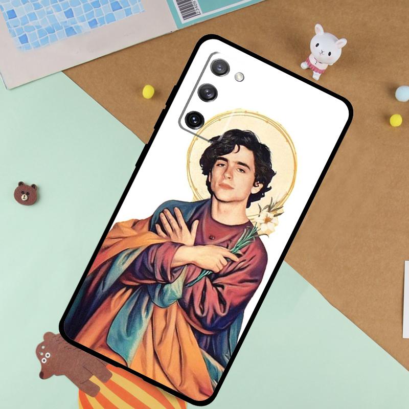 Тимоти Шаламе Актер Мягкий чехол для Samsung Galaxy S25 Ultra S9 S10 S20 FE S21 S22 S23 Plus S24 Ultra Funda Чехол