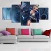 Modular HD Prints Pictures Home Decor 5 Pieces League Of Legends Paintings Canvas Modern Game Poster Wall Art Frame For Boy Room