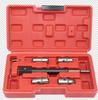 17PC Four Sets Diesel Injector Seat Cutter Cleaner Tool Set Carbon Remover