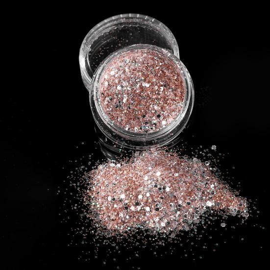 Nail Glitter Powder Rhinestones Sequins DIY Nail Art Mixed Sizes Nail Decoration Manicure Glitter Flake Nail Supplies