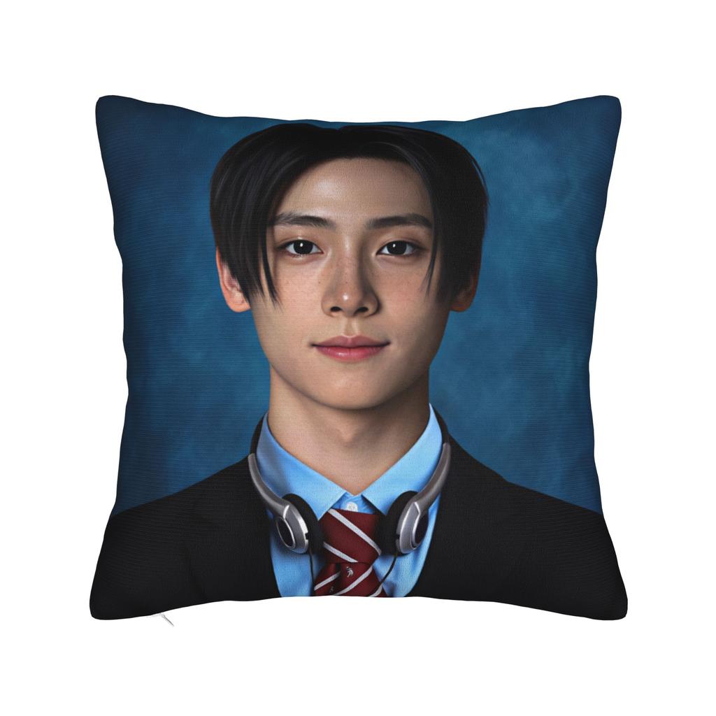 Ald Sangwon Music Pillow Cover Cute Funny Pillow Case For Sofa Home Decoration Soft Cushion Cover Gift