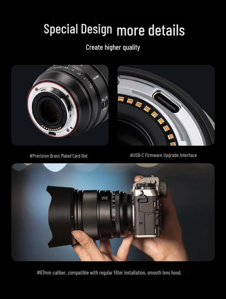 Viltrox 27mm f/1.2 Pro Фикс-объектив для беззеркальных камер с байонетами F/Z/E с автофокусом