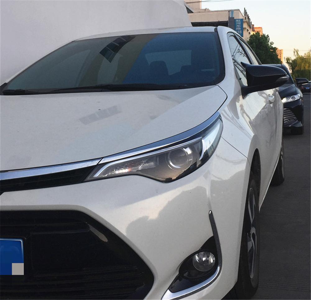 For 2012-2017 Toyota Camry Rear Side View Mirror Cover Trim Carbon Fiber Look 2x