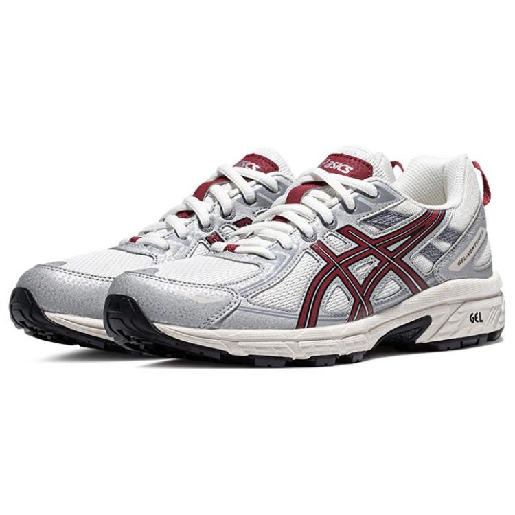 Asics Gel-Venture 6 Универсальная ткань Прочные Амортизация Низкий верх Повседневные Городские Кроссовки для бега по пересеченной местности Женские кроссовки 1012B359-104