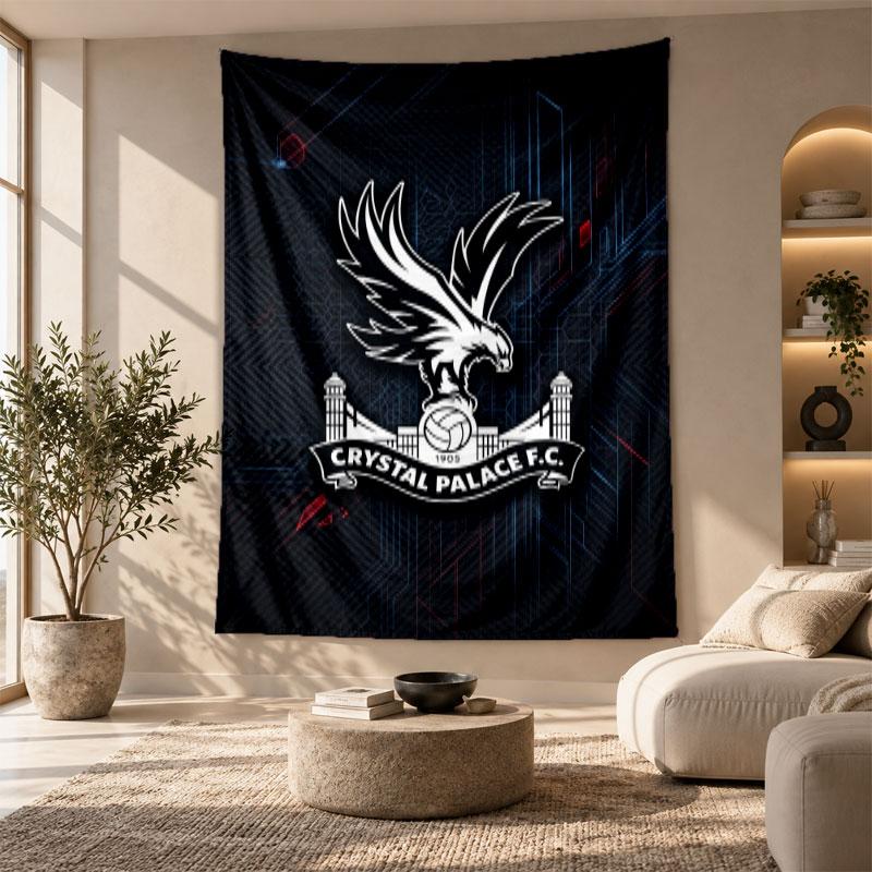 Decorative Tapestry,Crystal Palace Printed Wall Art, Lightweight Wall Hanging For Bedroom Background