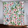 Floral Floral Printing And Painting Series High Density Blackout Curtain 3D Digital Printing