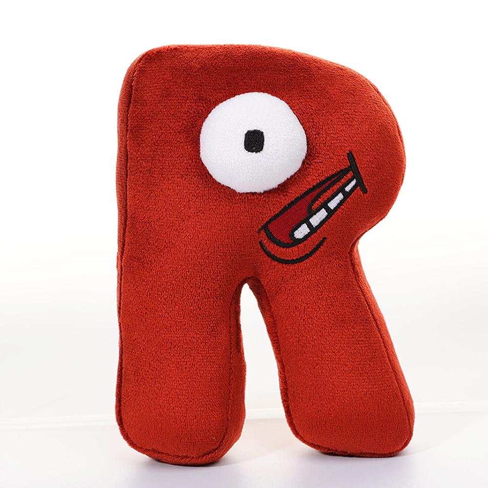 Плюшевые игрушки с алфавитом Lore, 26 букв, плюшевые развивающие куклы с животными для детей и взрослых, рождественский подарок на Хэллоуин