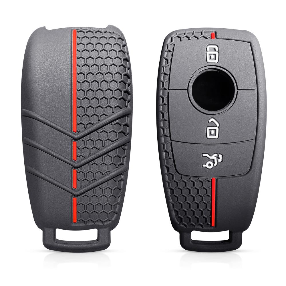 Для Mercedes Benz W639 C350 W204 W205 W212 W213 W176 W219 AMG ML SL CLA GLA GLC GLE GLS GLK SLC SLK Колпачки на ключи Чехол Чехол для автомобильного ключа