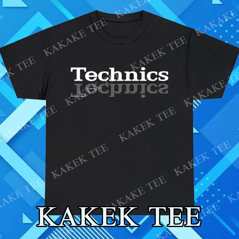 New Technics Audio Music Logo T-Shirt Funny Size S to 5XL