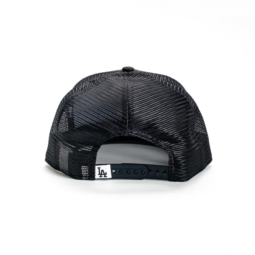 Сетчатая бейсболка Snapback 9FIFTY BLACK WHITE MLB Los Angeles Dodgers [New Era] &