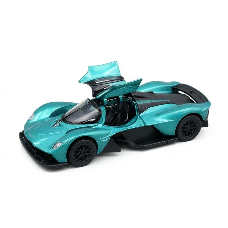 1/39 Aston Martin Valkyrie Сплав Трековый Спортивный Автомобиль Модель Литой Металл Гоночные Супер Транспортные Средства Модель Автомобиля Высокая Симуляция Детские Подарки