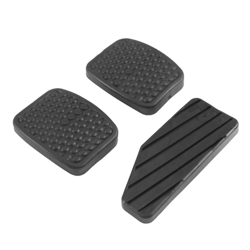 WO-3PCS Car Accelerator Clutch Brake Pedal Rubber Pad Pedal Cover Kit For Suzuki Swift 49451-60B00