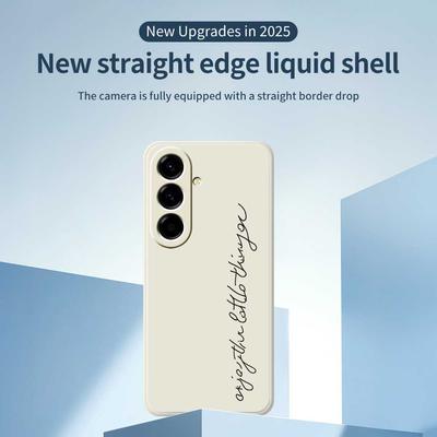 Чехол для Samsung Galaxy A56 5G с печатью узора WordArt, ТПУ задняя крышка для телефона с прямыми краями