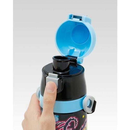 Skater Kids' 2-Way Stainless Steel Water Bottle with Cup, Pok?mon 21, 430ml, SKDC4-A