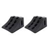 2PCS Wheel Chock Heavy Duty Anti Slip Weatherproof High Stability Wheel Wedge for Travel Trailer RV 