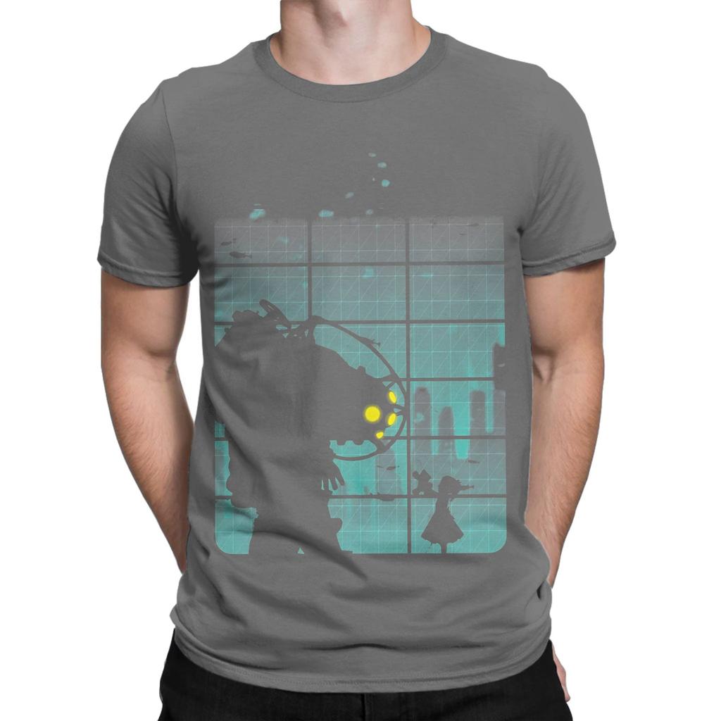 Come on Mr Funny 100 Cotton TShirt bBioShock Tees Tops For Unisex