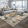 Nordic Abstract Style Carpets Living Room Decoration Easy Clean Large Area Rugs Bedroom Decor Non-slip Floor Mat
